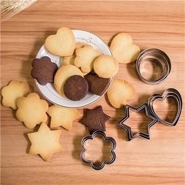 ShapeCraft Stainless Steel Cookie Cutter Set